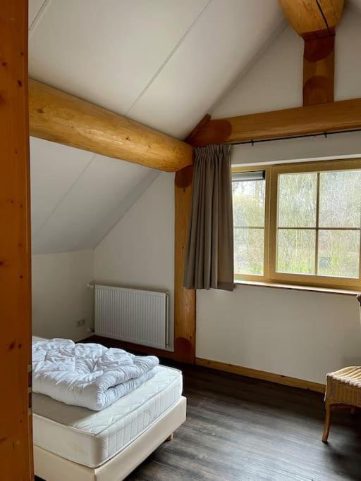 Unieke Houten Villa Met Sauna In Twente - 6P Den Ham Buitenkant foto