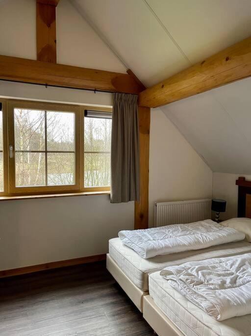 Unieke Houten Villa Met Sauna In Twente - 6P Den Ham Buitenkant foto
