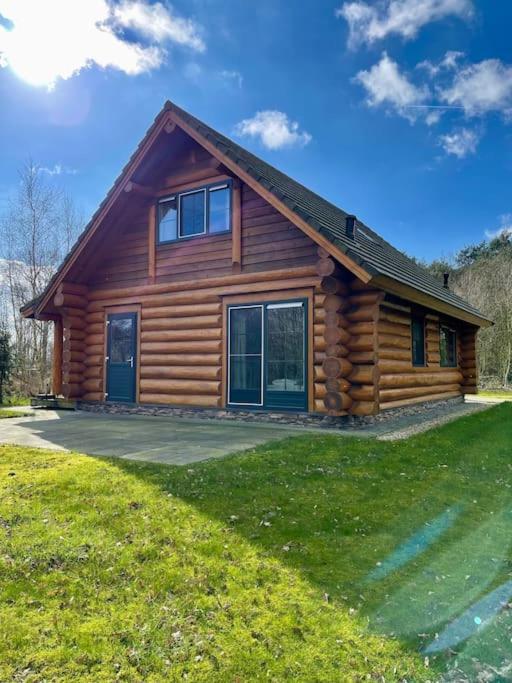 Unieke Houten Villa Met Sauna In Twente - 6P Den Ham Buitenkant foto