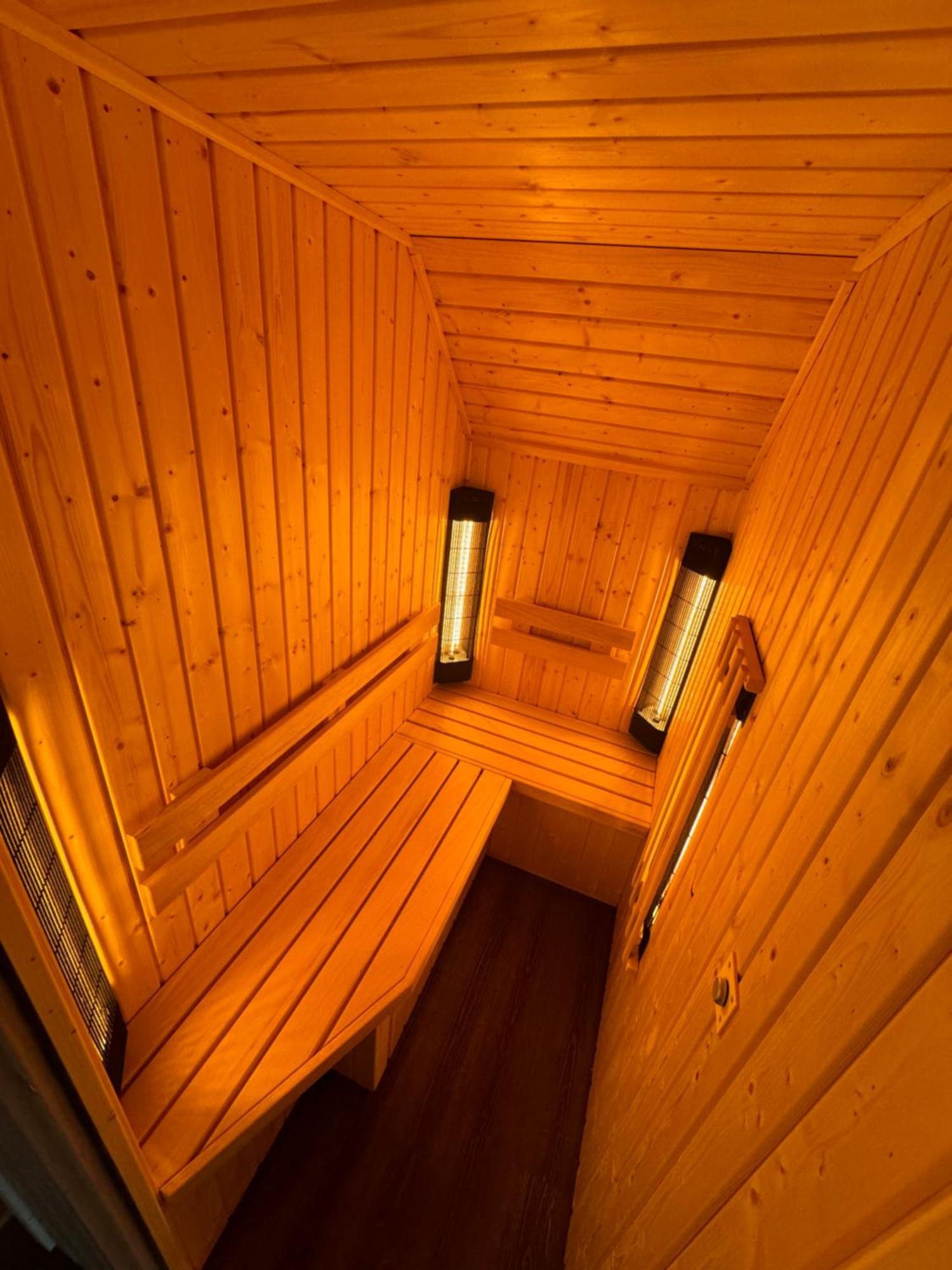 Unieke Houten Villa Met Sauna In Twente - 6P Den Ham Buitenkant foto