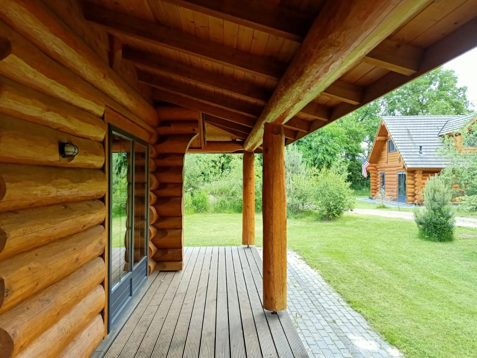 Unieke Houten Villa Met Sauna In Twente - 6P Den Ham Buitenkant foto