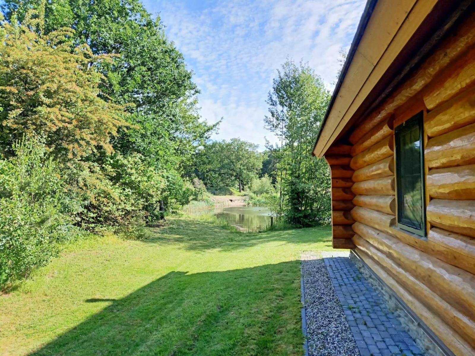 Unieke Houten Villa Met Sauna In Twente - 6P Den Ham Buitenkant foto