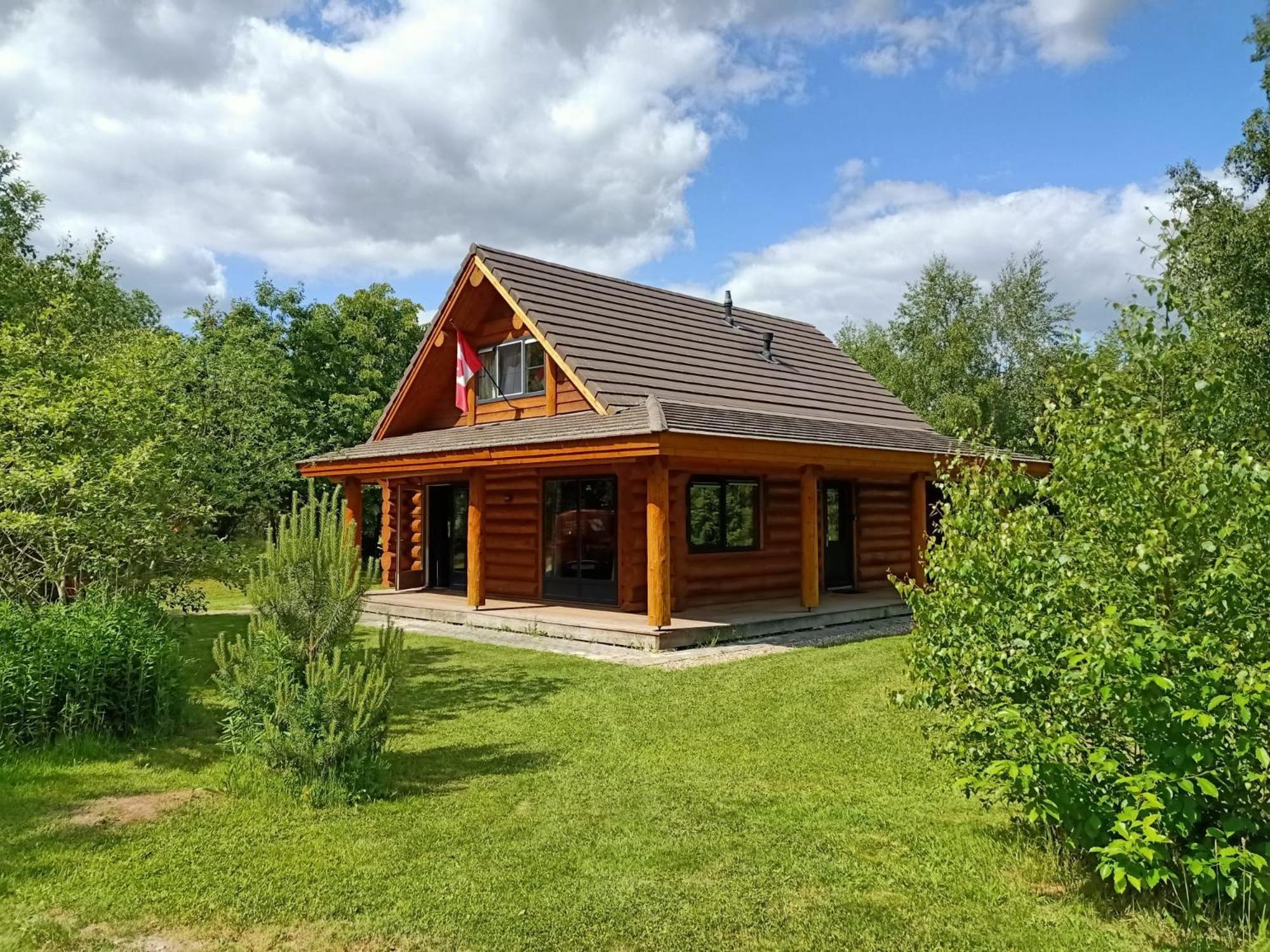 Unieke Houten Villa Met Sauna In Twente - 6P Den Ham Buitenkant foto